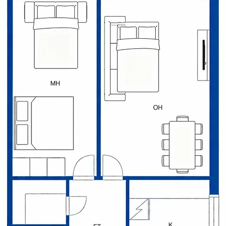 A Spacious, Modern And Bright In The Center *